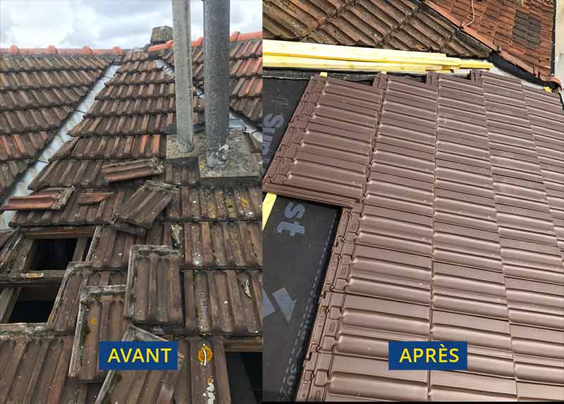 Travaux de couverture et zinguerie - PROMAGERY COUVERTURE : artisan couvreur zingueur dans le Maine-et-Loire (49) : Travaux de couverture et faîtage en neuf et en rénovation. Dépannage urgent de fuite sur toits parisiens ! Pose et rénovation de toiture en zinc et des différents éléments de zinguerie. PROMAGERY COUVERTURE intervient dans les meilleurs délais dans le Maine-et-Loire (49) ainsi qu’aux alentours, à 50 km, dans La Sarthe ( 72), La Mayenne (53), l’Ille-et-Vilaine (35) et la Loire Atlantique (44). Promagery Couverture. Nous sommes à votre écoute pour tous vos projets de couverture, zinguerie et faîtage en neuf et en rénovation.